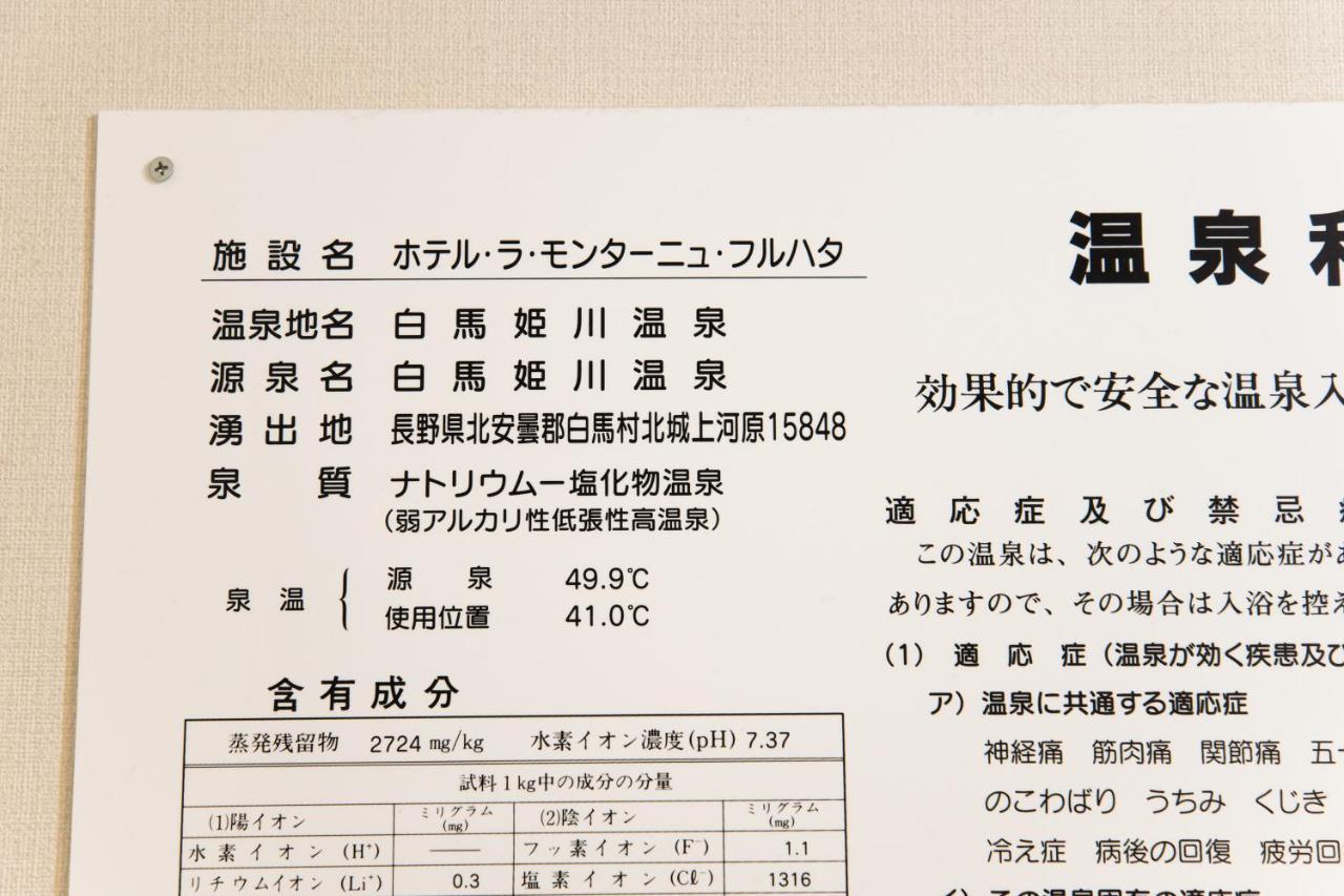 Hotel La Montagne Furuhata Hakuba Zewnętrze zdjęcie